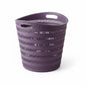 Round Bamboo Laundry Basket with Handles