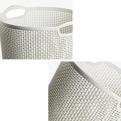 Round Laundry Basket With Handles