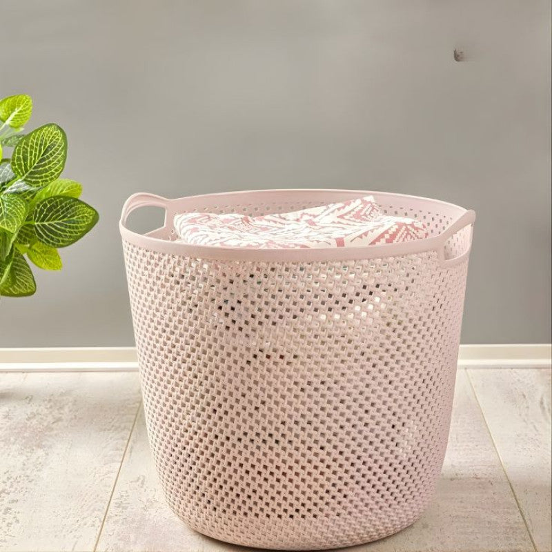 Round Laundry Basket With Handles