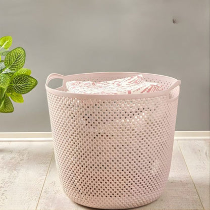Round Laundry Basket With Handles