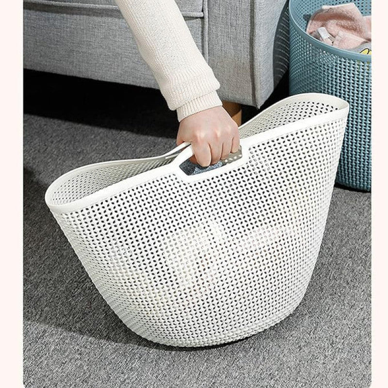 Round Laundry Basket With Handles